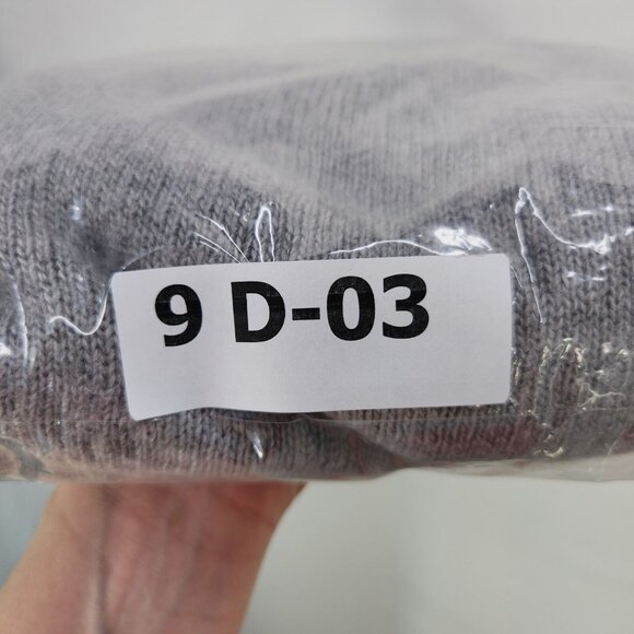 Moth Anthropologie Wool Cashmere Sweater Top Size XXS Oversized Gray Pockets - Picture 12 of 12